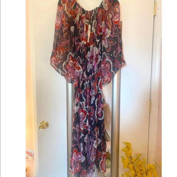 Anthropologie Sweeping Off-The-Shoulder Maxi Dress - Picture 11 of 16